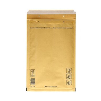 Burbuliniai vokai H/18 HK AIR, 290X370/270x360, rudi